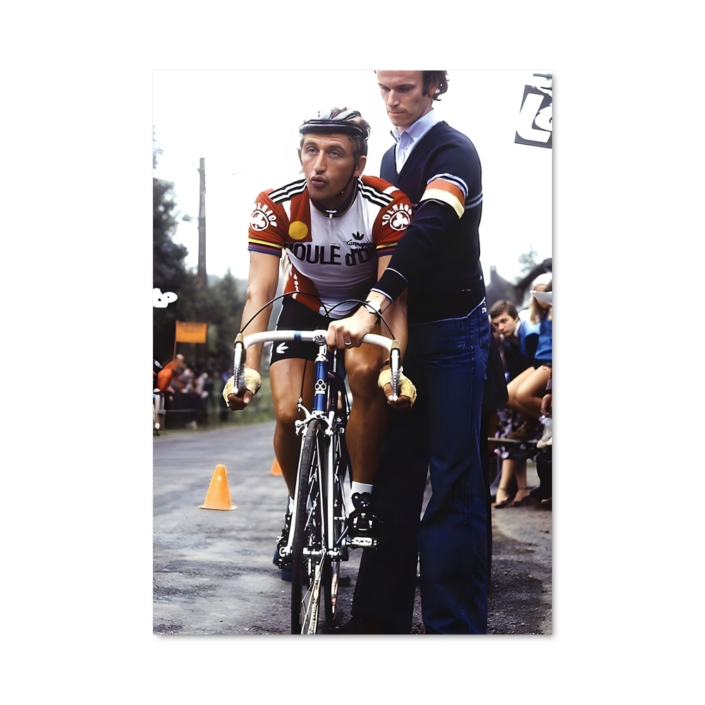 Poster Pédale et Partage – affiche Cyclisme